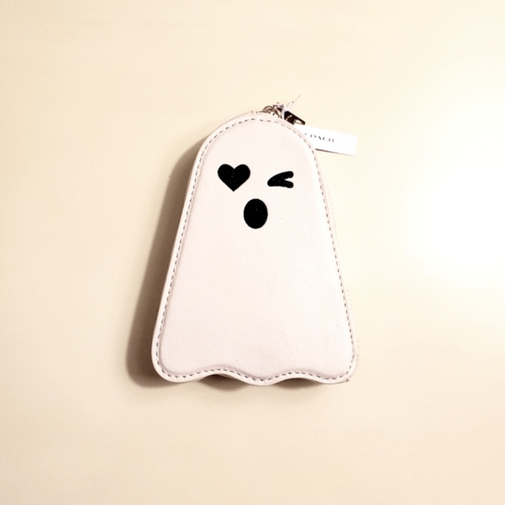 Coach Winking Ghost Coin Purse